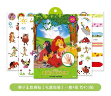 将图片加载到图库查看器，Disney Toy Story Woody Buzz Child Temporary Tattoo Body Art Flash Tattoo Stickers elsa anna Waterproof  Styling Sticker gift box
